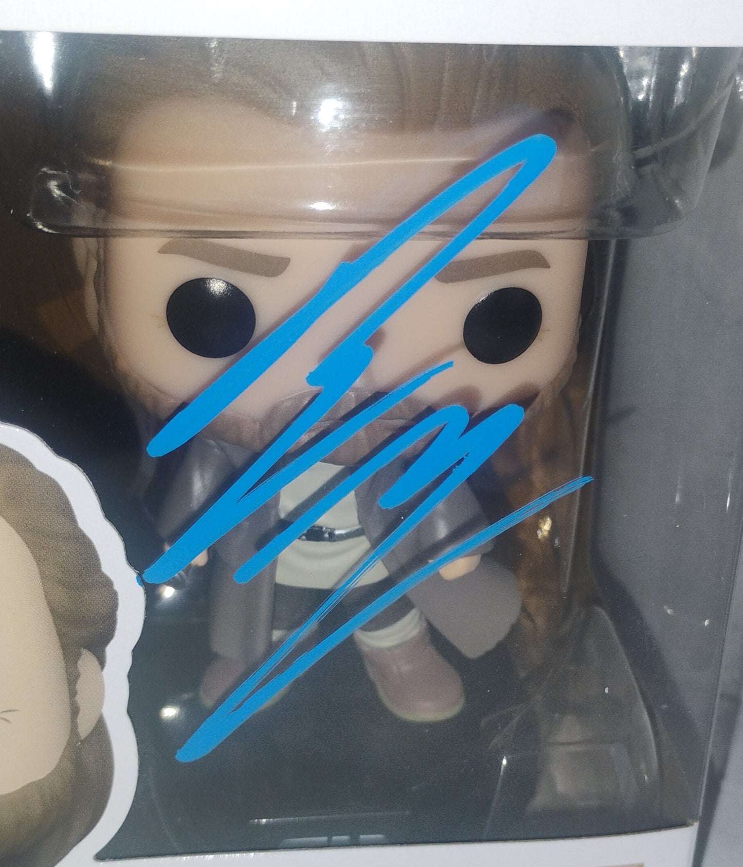 Ewan McGregor Hand Signed Autograph Obi-wan Kenobi Funko Pop COA Star Wars