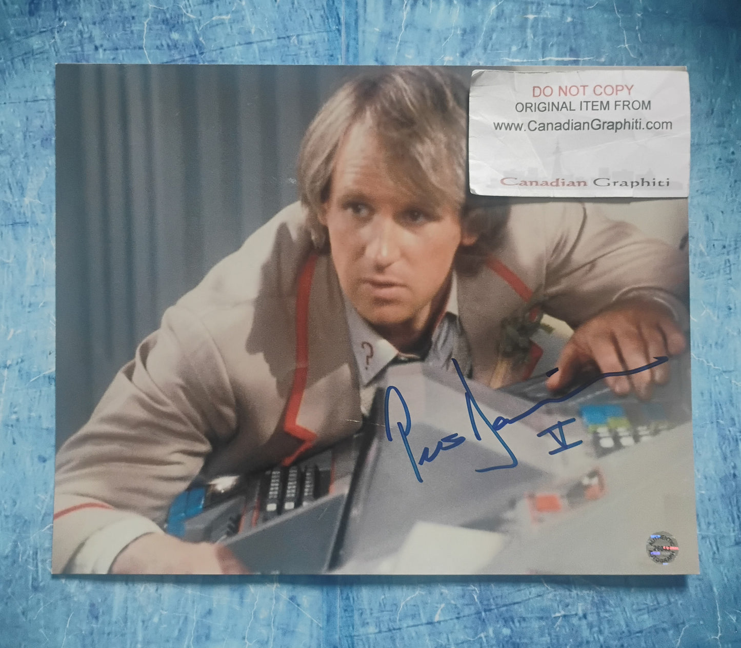 Peter Davison Hand Signed Autograph 8x10 Photo COA Doctor Who