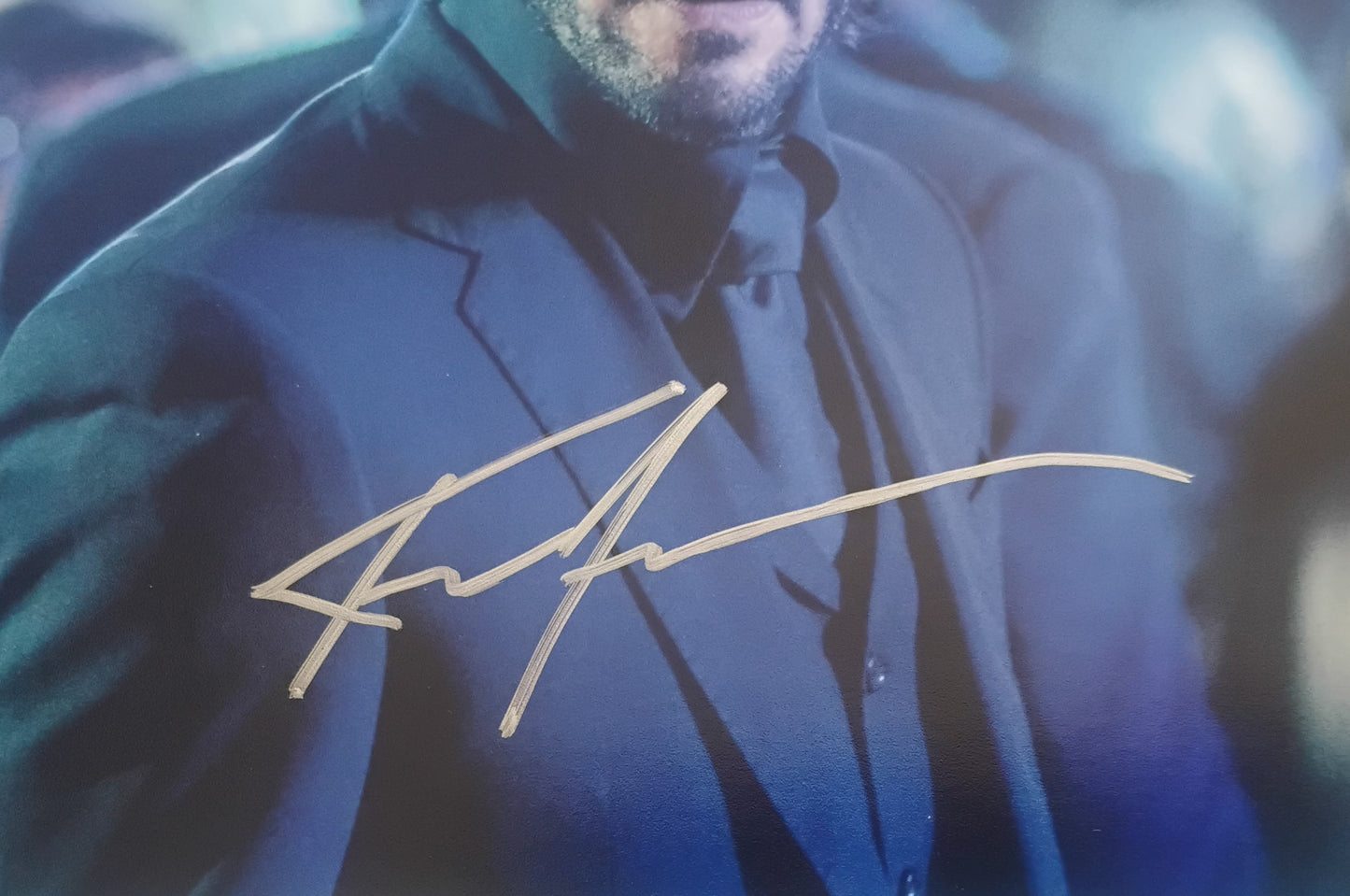 Keanu Reeves Hand Signed Autograph 8x10 Photo BAS COA John Wick