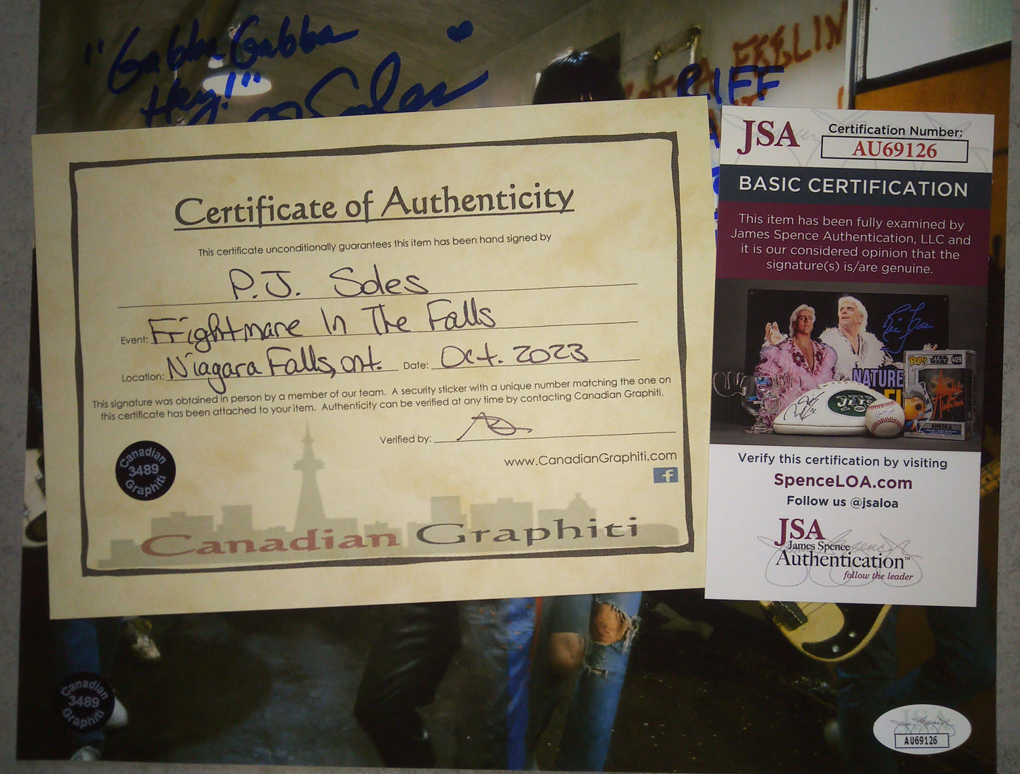 PJ Soles Hand Signed Autograph 8x10 Photo COA + JSA