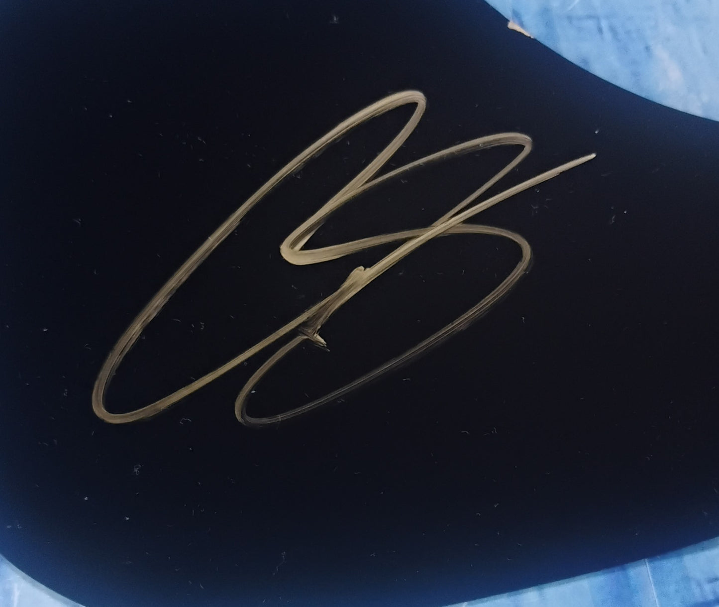Chris Stapleton Hand Signed Autograph Guitar Pick Guard COA