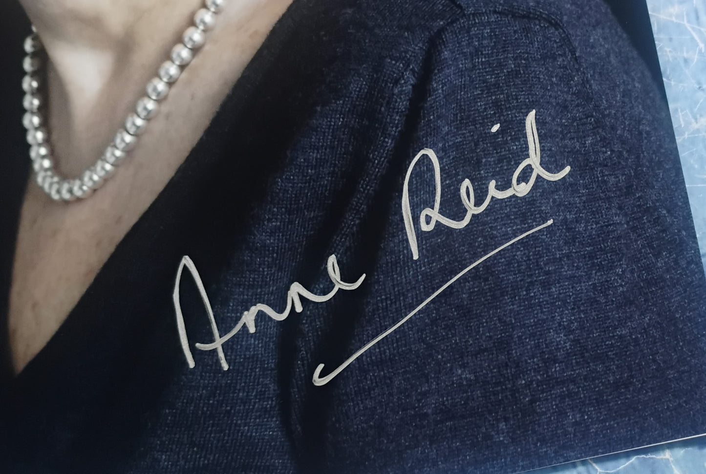 Anne Reid Hand Signed Autograph 8x10 Photo COA