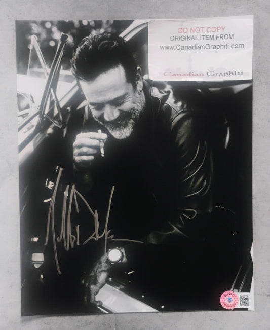 Jeffrey Dean Morgan Hand Signed Autograph 8x10 Photo BAS COA