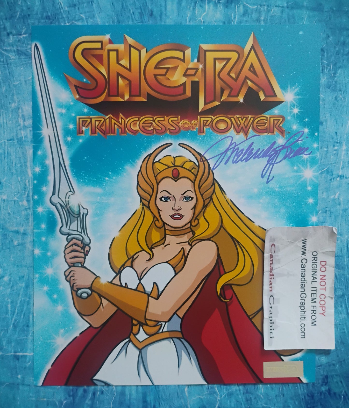 Melendy Britt Hand Signed Autograph 8x10 Photo COA She-ra