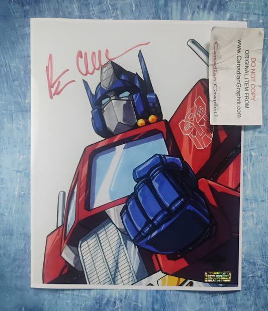 Peter Cullen Hand Signed Autograph 8x10 Photo COA Optimus Prime