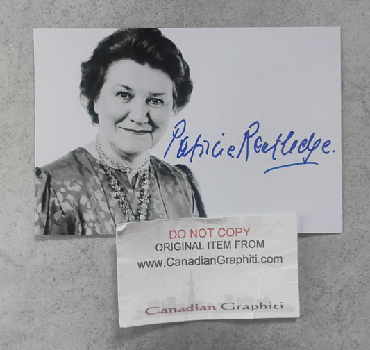 Patricia Routledge Hand Signed Autograph Photo COA Keeping Up Appearances