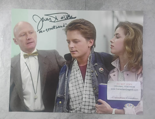 James Tolkan Hand Signed Autograph 11x14 Photo PSA COA Back To The Future