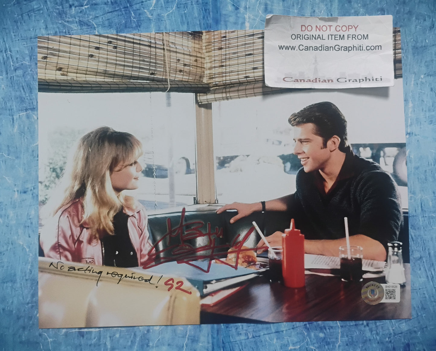 Maxwell Caulfield Hand Signed Autograph 8x10 Photo BAS COA Grease 2