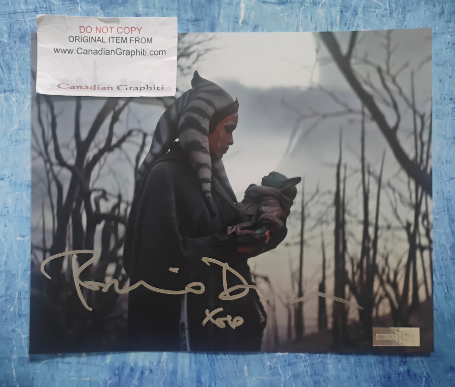 Rosario Dawson Hand Signed Autograph 8x10 Photo COA Star Wars Ahsoka