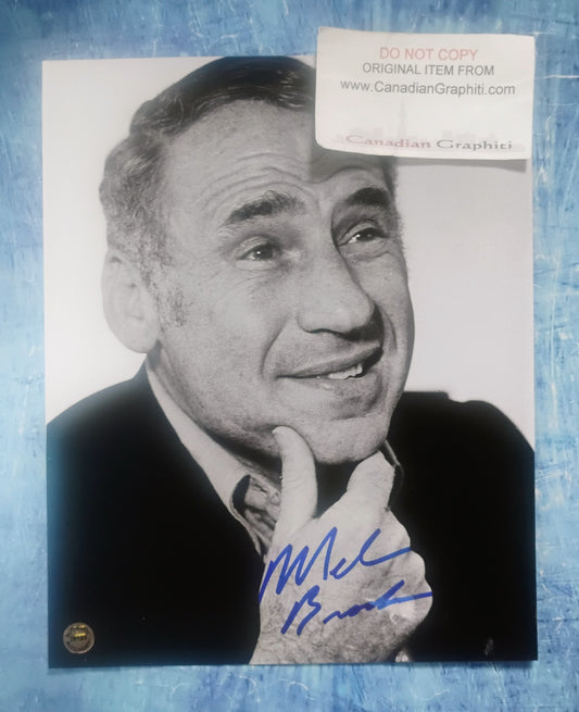 Mel Brooks Hand Signed Autograph 8x10 Photo COA