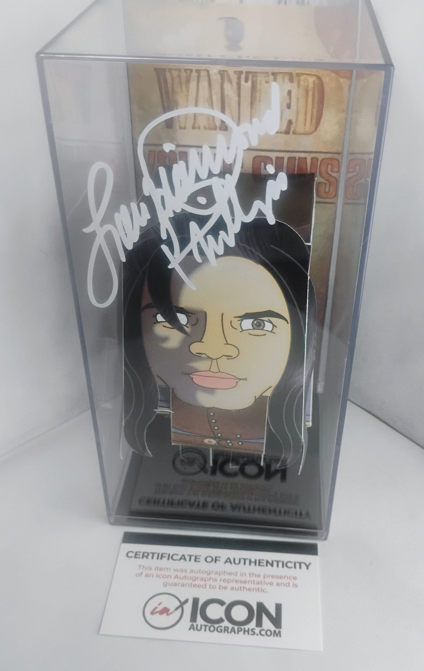 Lou Diamond Phillips Hand Signed Autograph Young Guns Blockheads COA