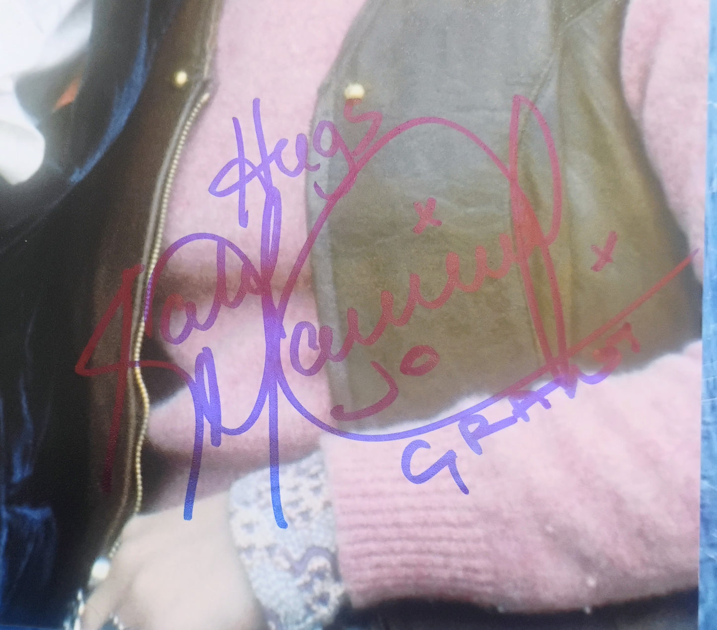 Katy Manning Hand Signed Autograph 8x10 Photo SWAU COA Doctor Who