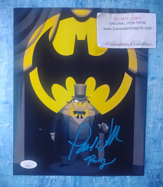 Paul Williams Hand Signed Autograph 8x10 Photo JSA COA Batman Animated Series