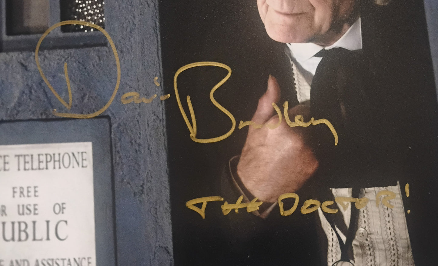 David Bradley Hand Signed Autograph 8x10 Photo SWAU COA Doctor Who
