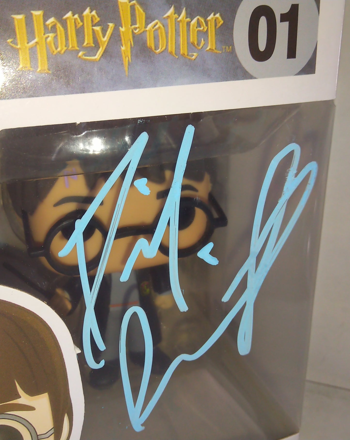 Daniel Radcliffe Hand Signed Autograph Harry Potter Funko Pop COA