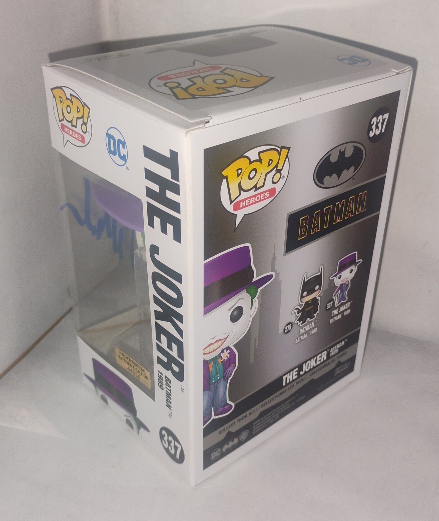 Jack Nicholson Hand Signed Autograph Joker Funko Pop COA Batman