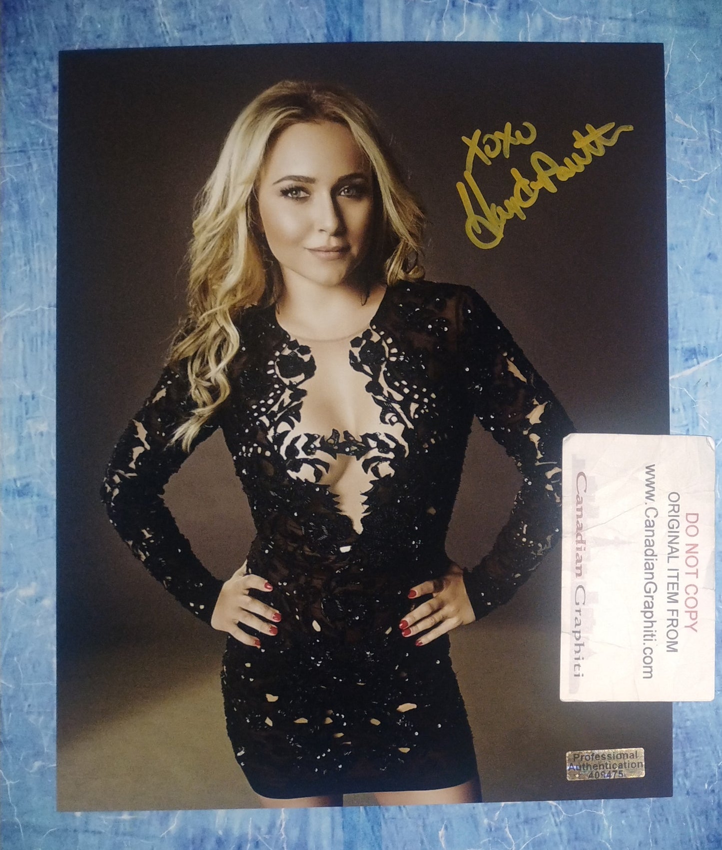 Hayden Panettiere Hand Signed Autograph 8x10 Photo COA Nashville