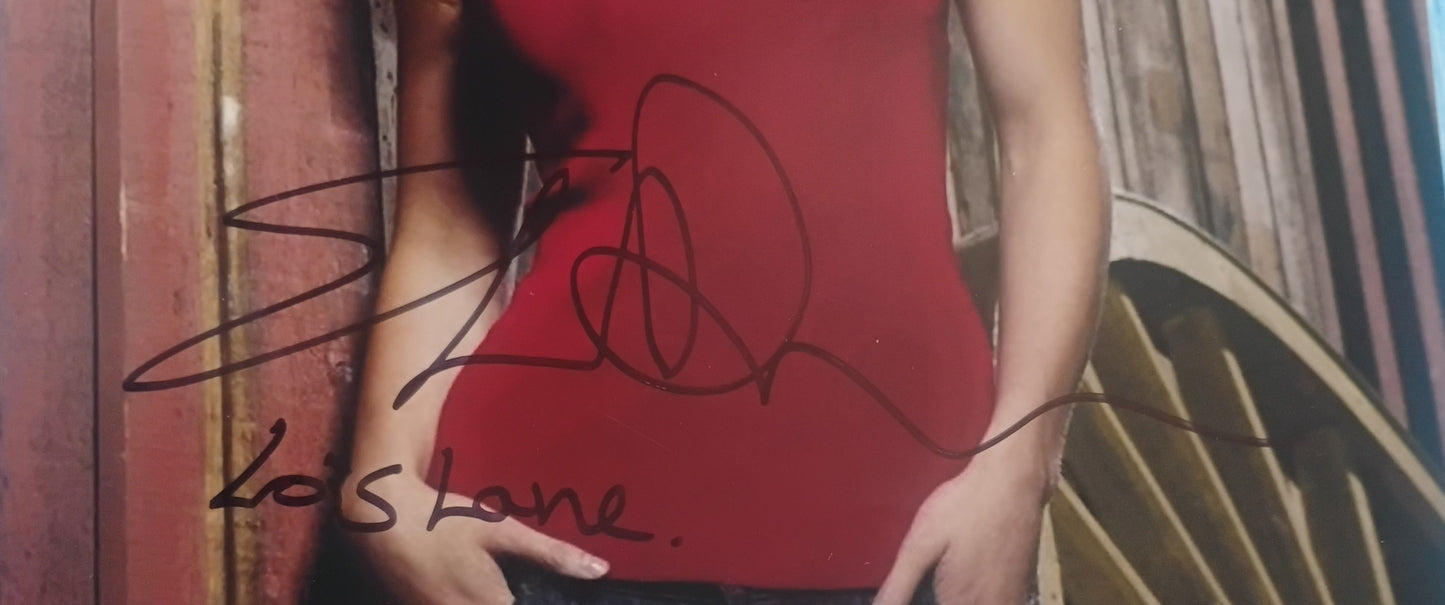 Erica Durance Hand Signed Autograph 8x10 Photo OPix COA Smallville