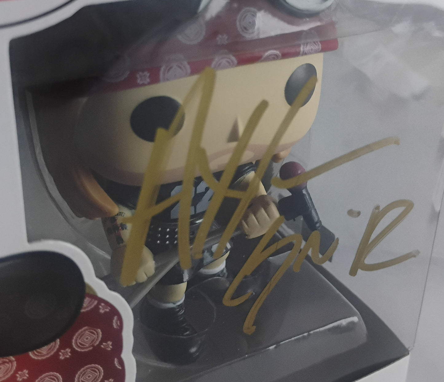 Axl Rose Hand Signed Autograph Funko Pop COA Guns N Roses