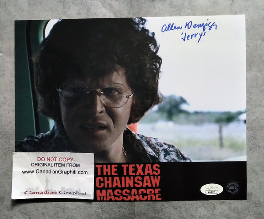 Allen Danziger Hand Signed Autograph 8x10 Photo COA + JSA Texas Chainsaw Massacre