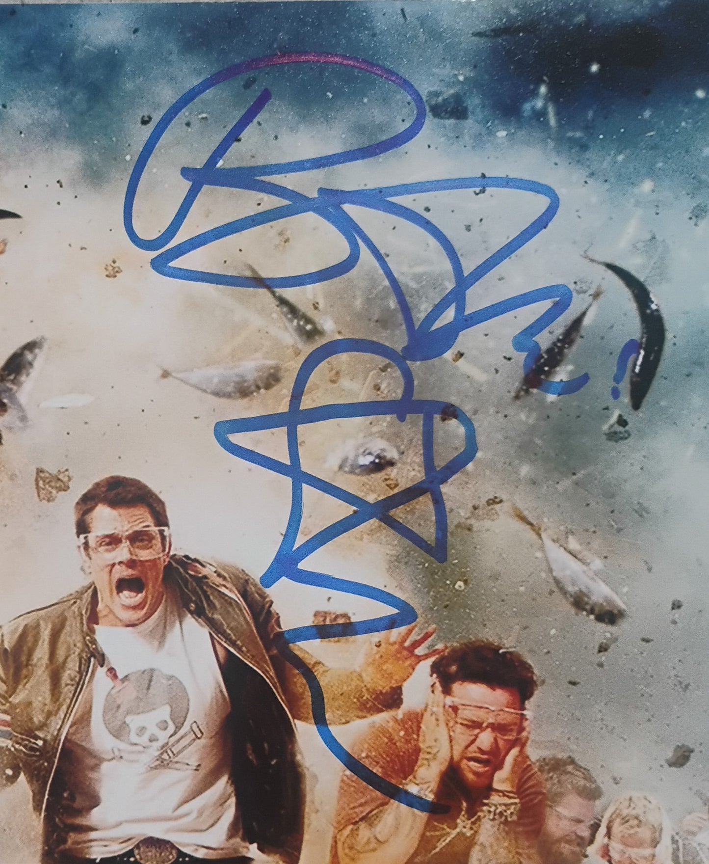 Bam Margera Hand Signed Autograph 8x10 Photo JSA COA Jackass