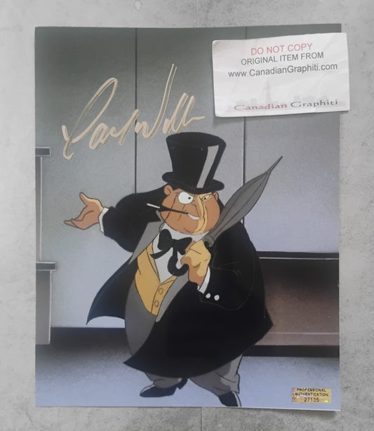 Paul Williams Hand Signed Autograph 8x10 Photo COA Batman Animated Series