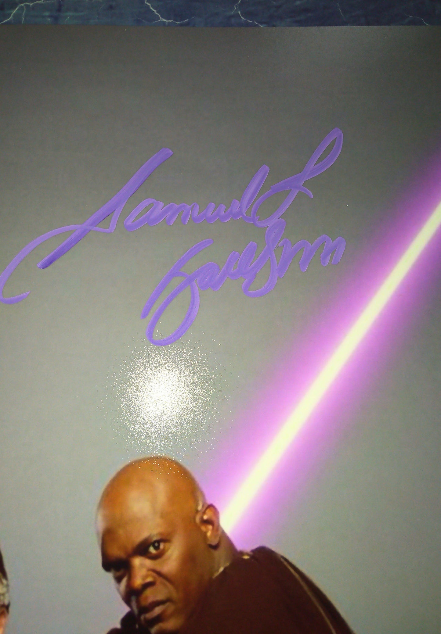 Samuel L Jackson, Ewan McGregor & Hayden Christensen Hand Signed Autograph Photo COA Star Wars