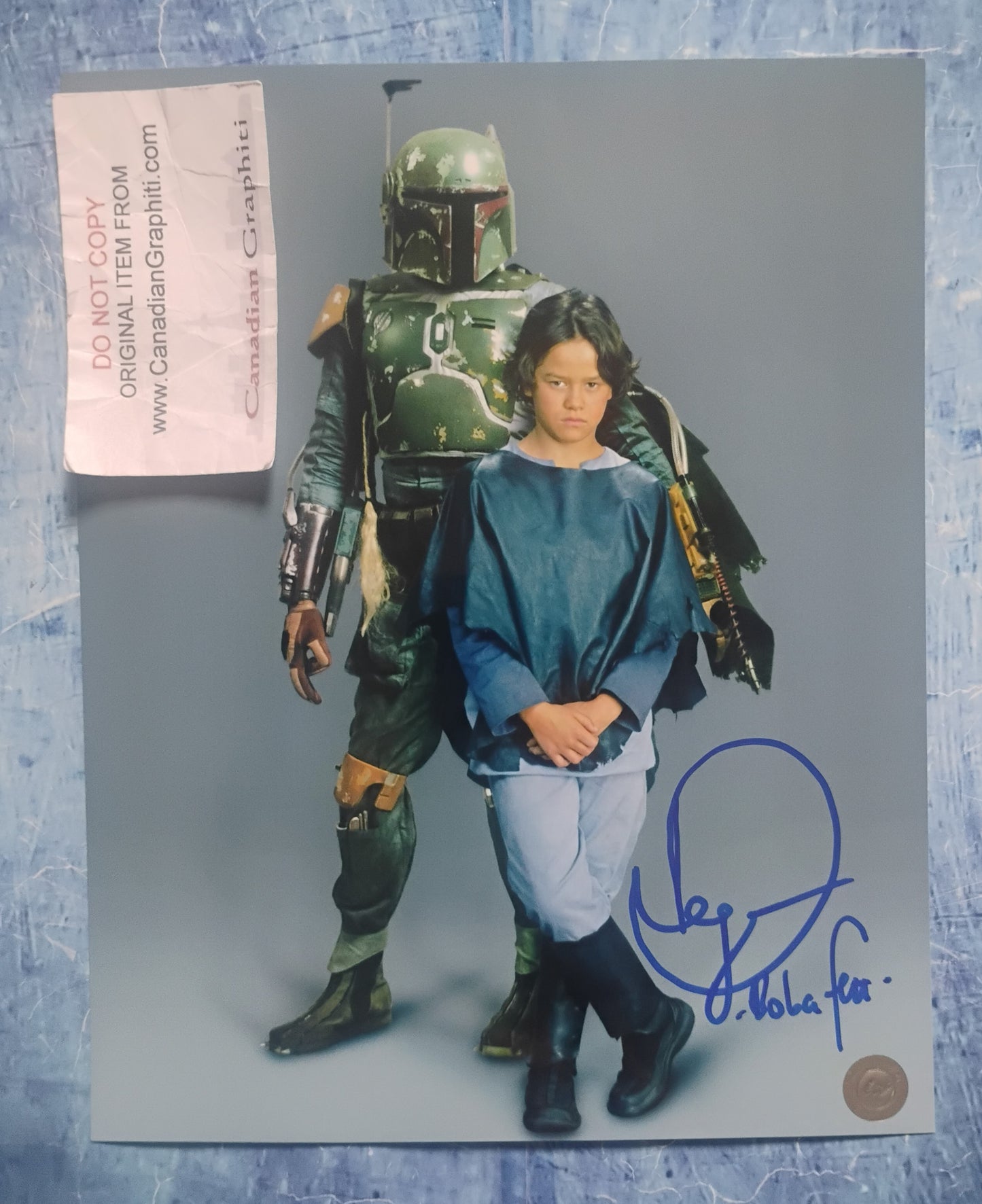 Daniel Logan Hand Signed Autograph 8x10 Photo COA Star Wars