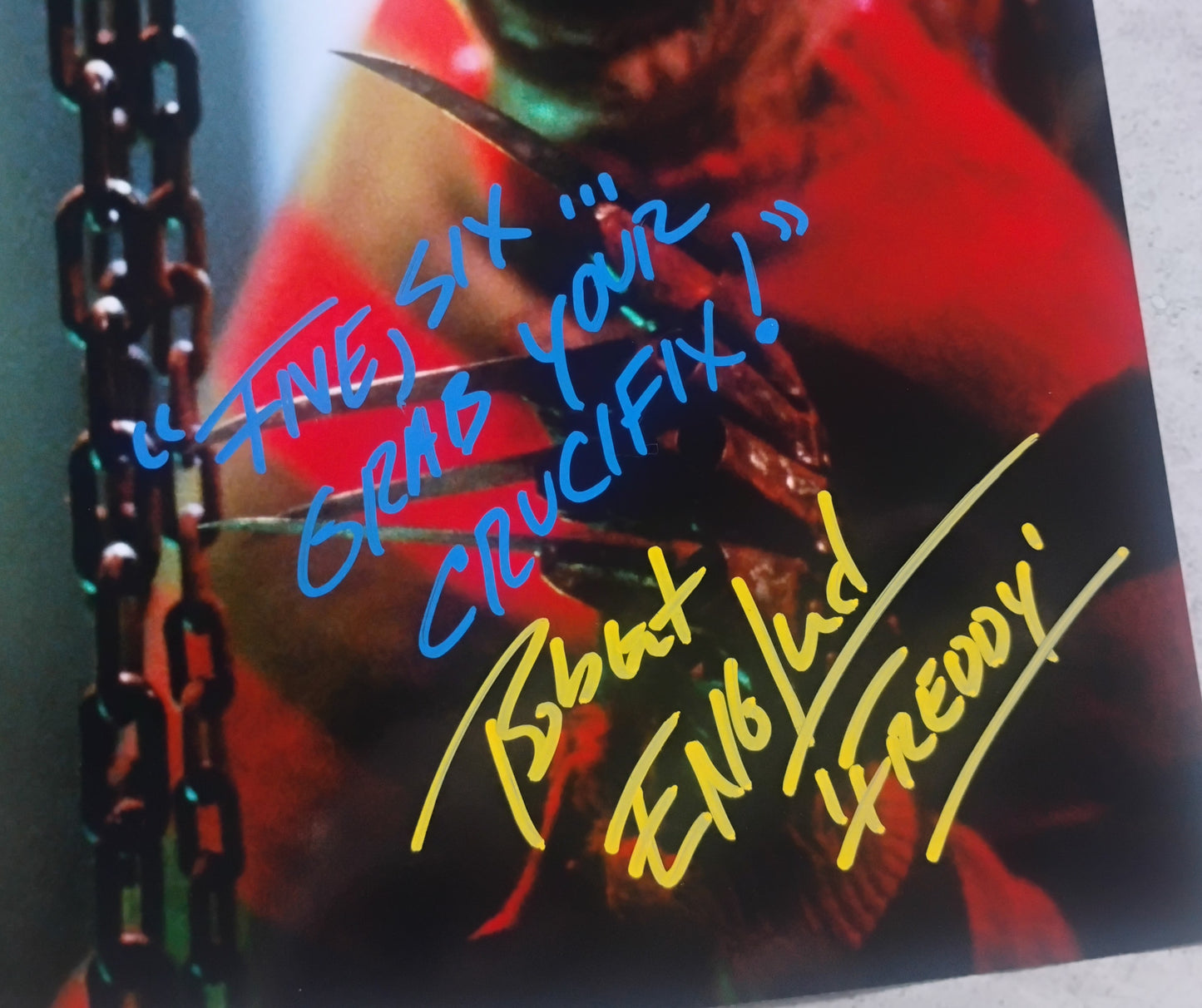 Robert Englund Hand Signed Autograph 8x10 Photo COA Nightmare On Elm Street