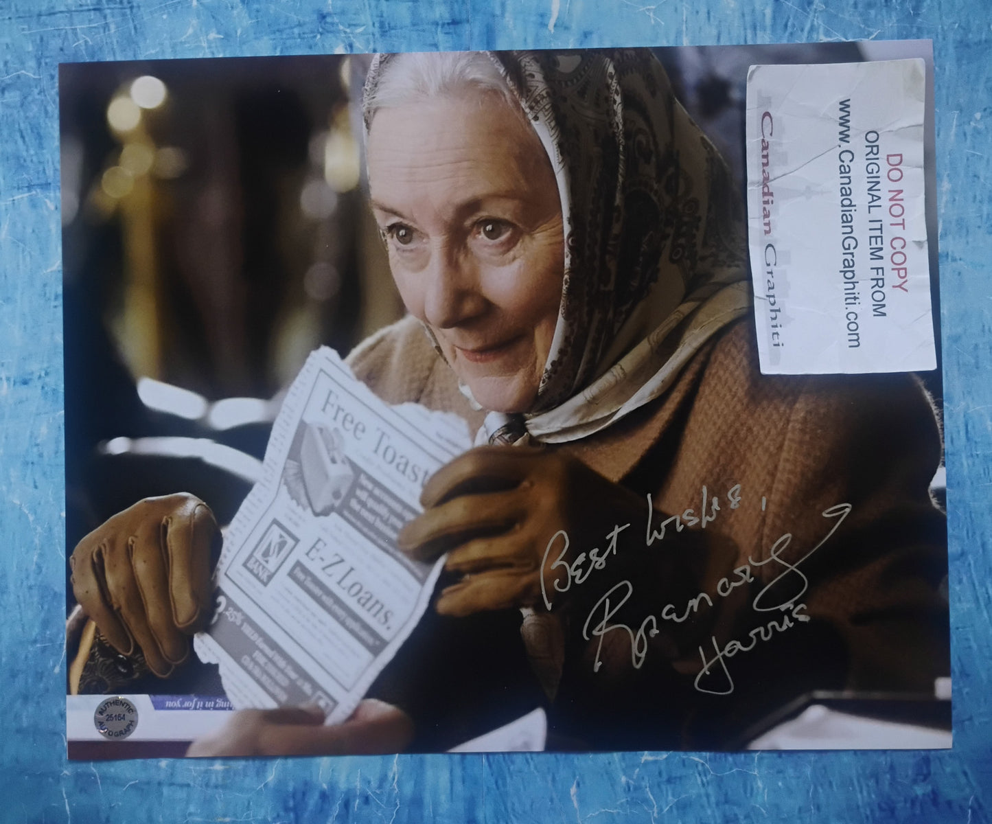 Rosemary Harris Hand Signed Autograph 8x10 Photo COA Spider-man