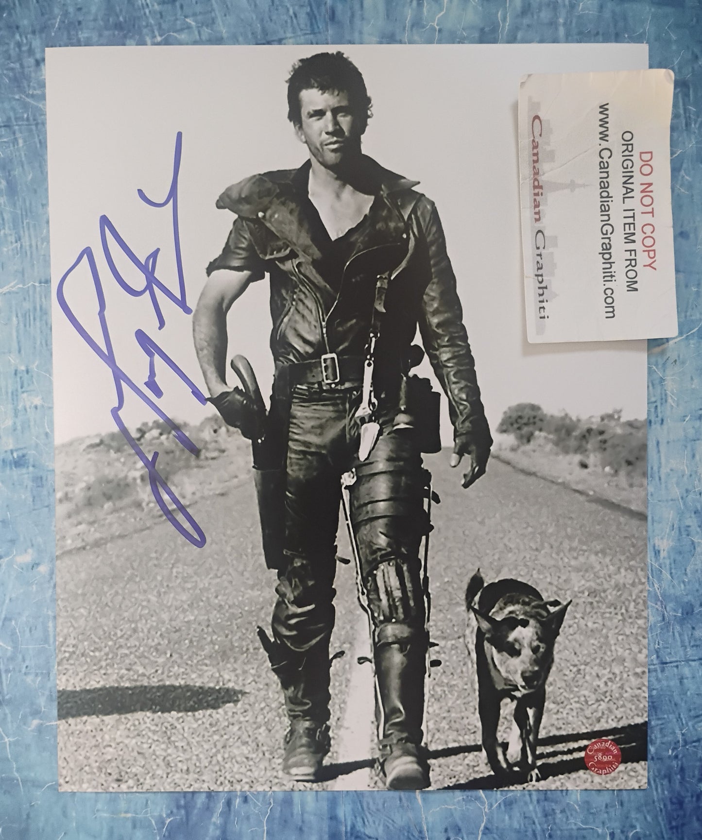 Mel Gibson Hand Signed Autograph 8x10 Photo OPix COA Mad Max