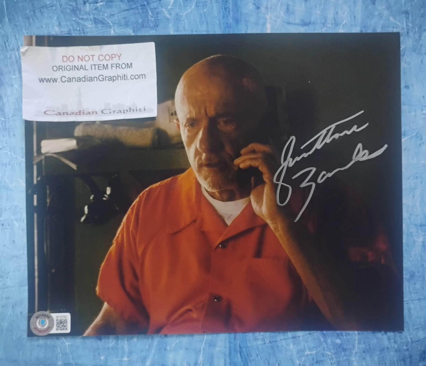 Jonathan Banks Hand Signed Autograph 8x10 Photo BAS COA Breaking Bad