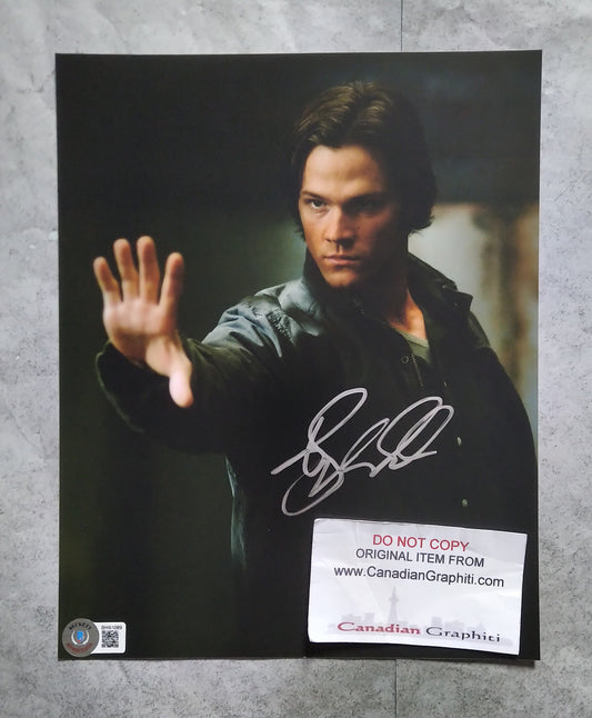 Jared Padalecki Hand Signed Autograph 8x10 Photo BAS COA Supernatural