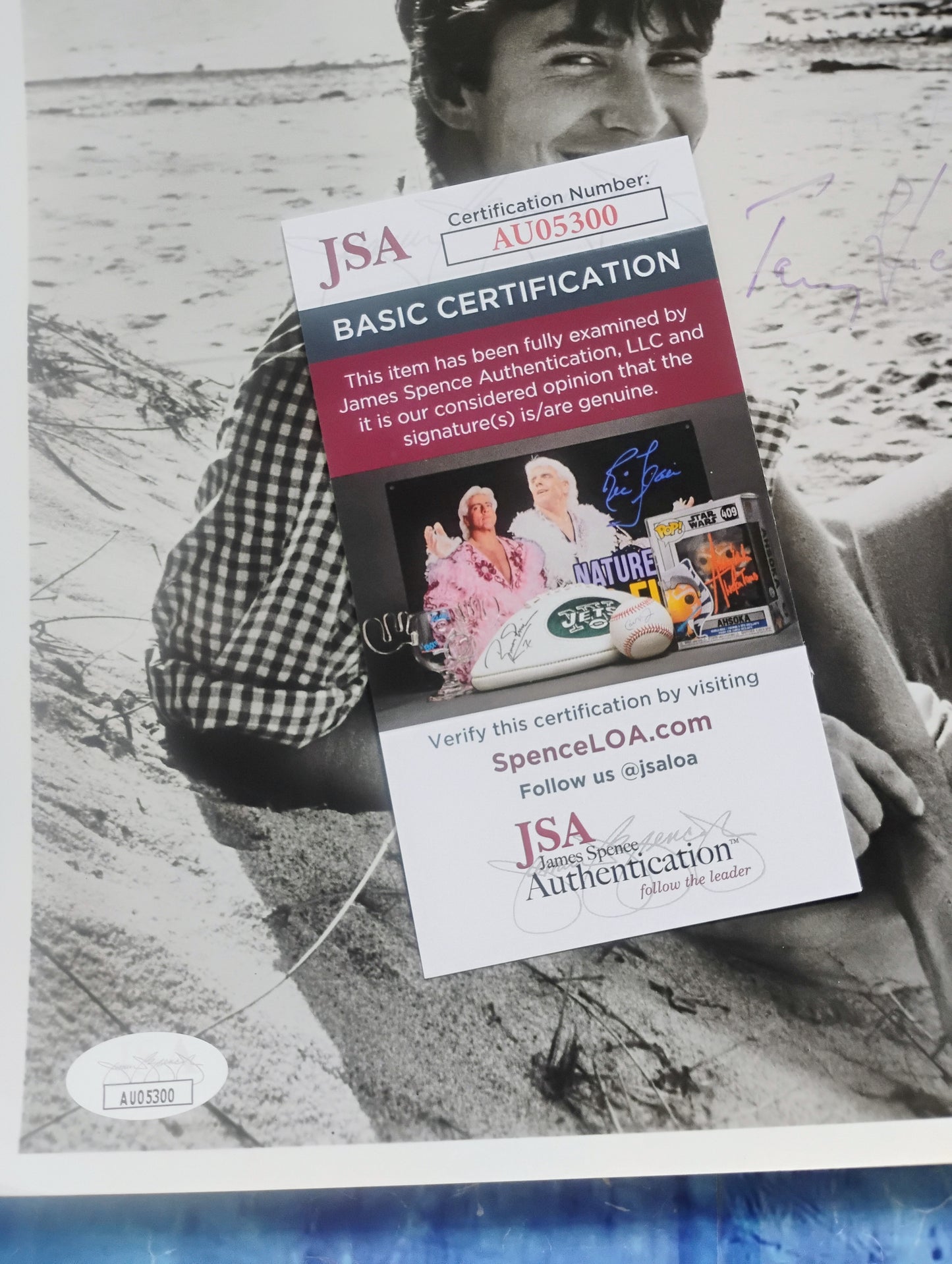 Anthony Perkins Hand Signed Autograph 8x10 Photo JSA COA