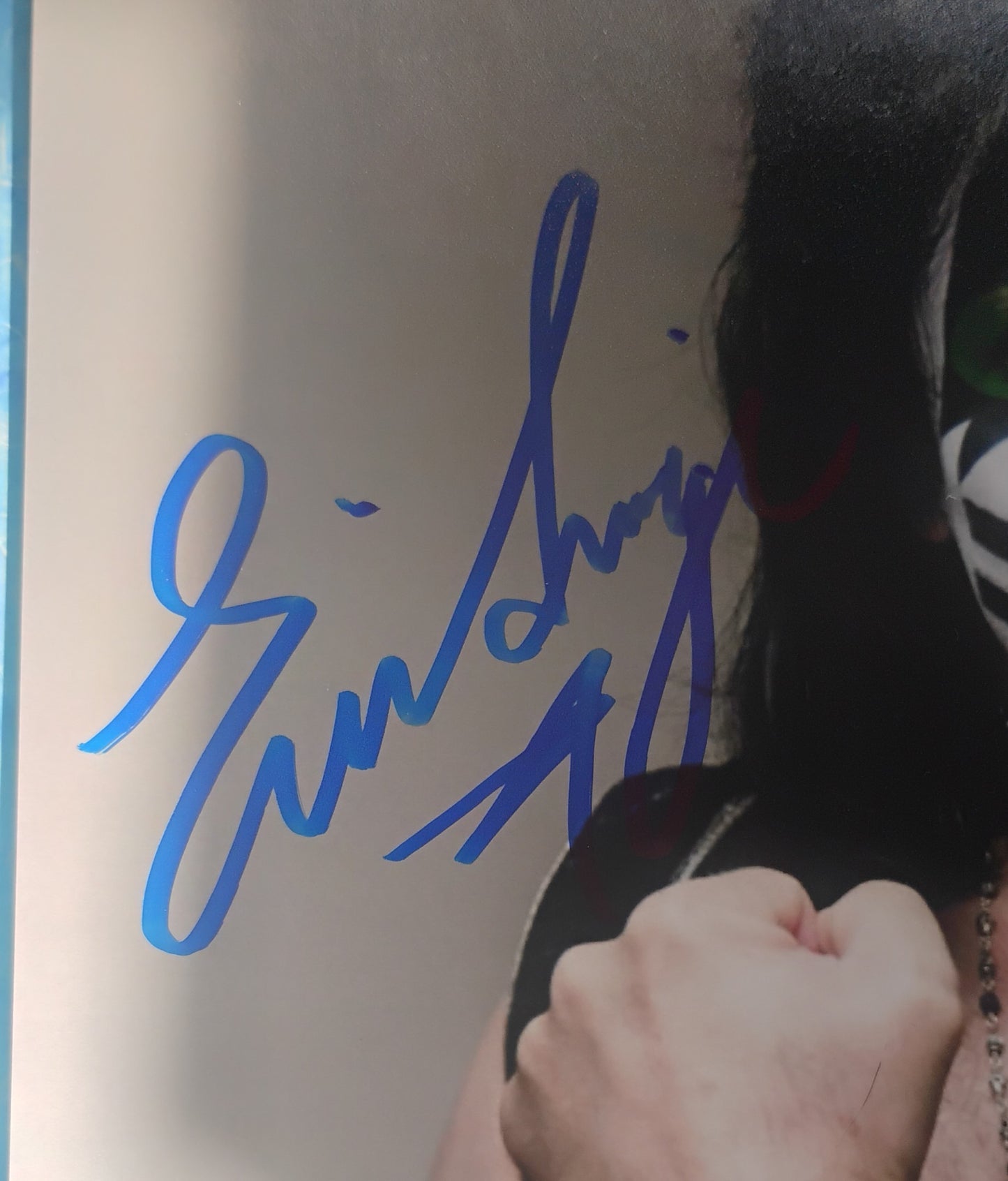 Eric Singer KISS Hand Signed Autograph 8x10 Photo BAS COA