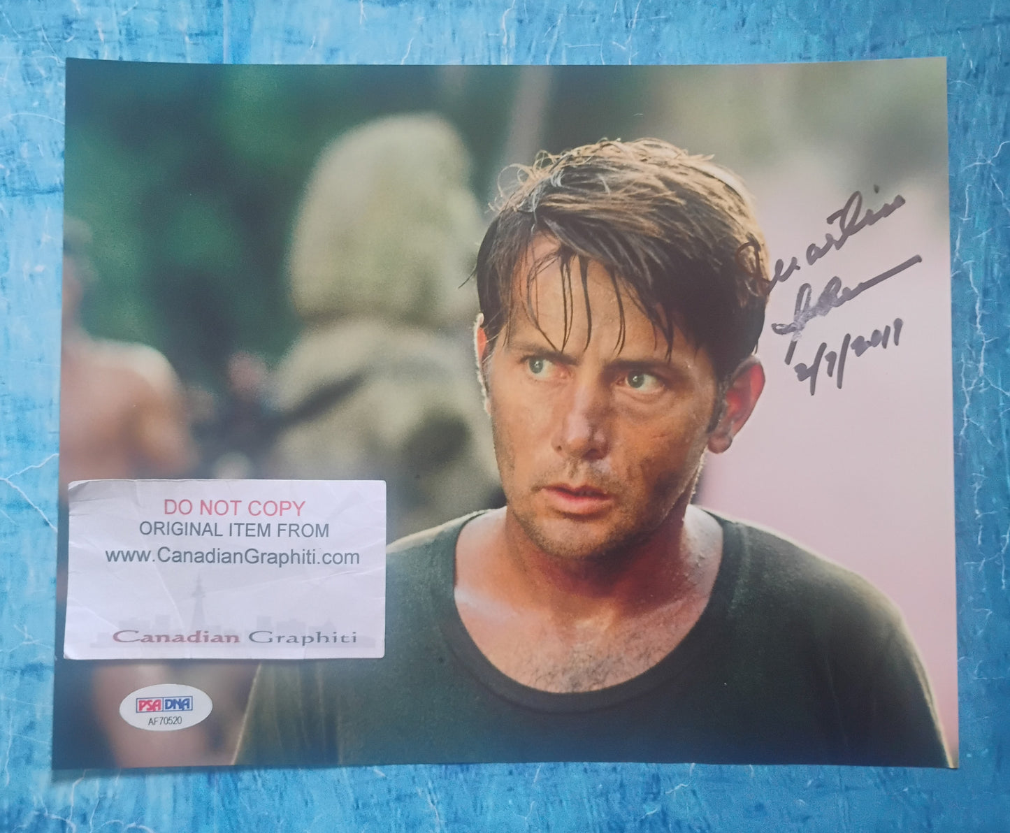 Martin Sheen Hand Signed Autograph 8x10 Photo PSA COA Apocalypse Now