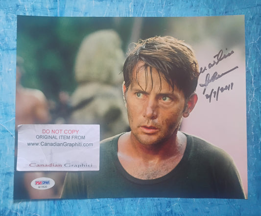 Martin Sheen Hand Signed Autograph 8x10 Photo PSA COA Apocalypse Now