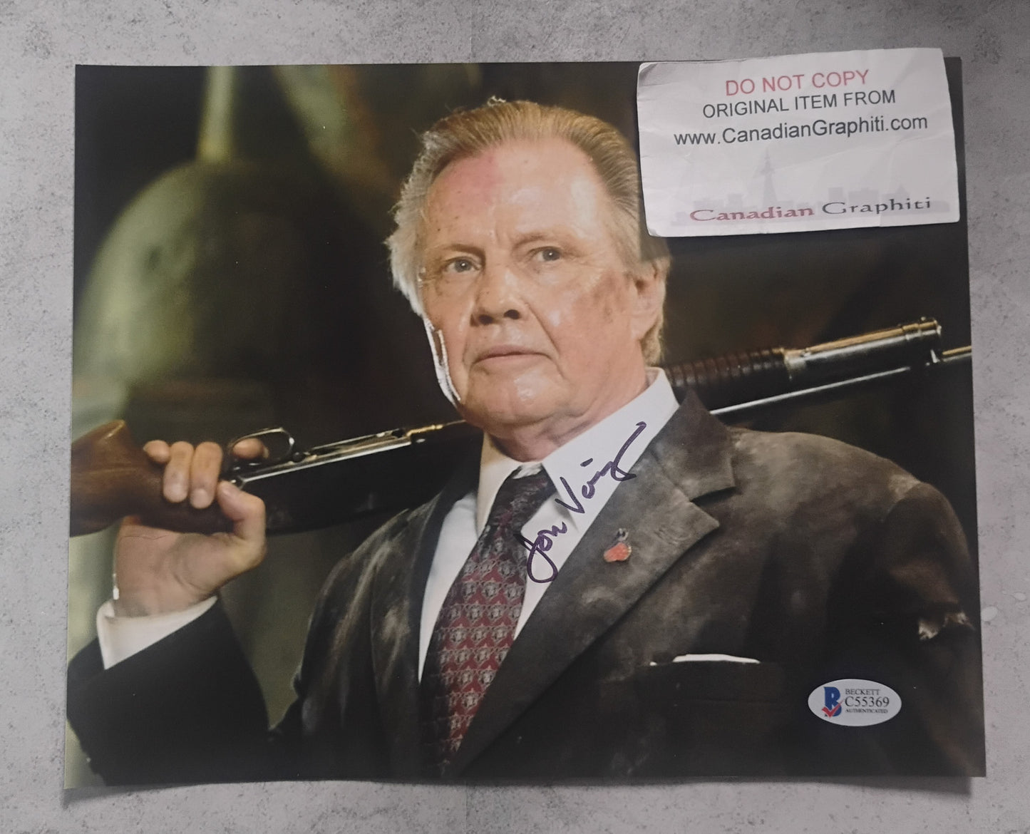 Jon Voight Hand Signed Autograph 8x10 Photo BAS COA