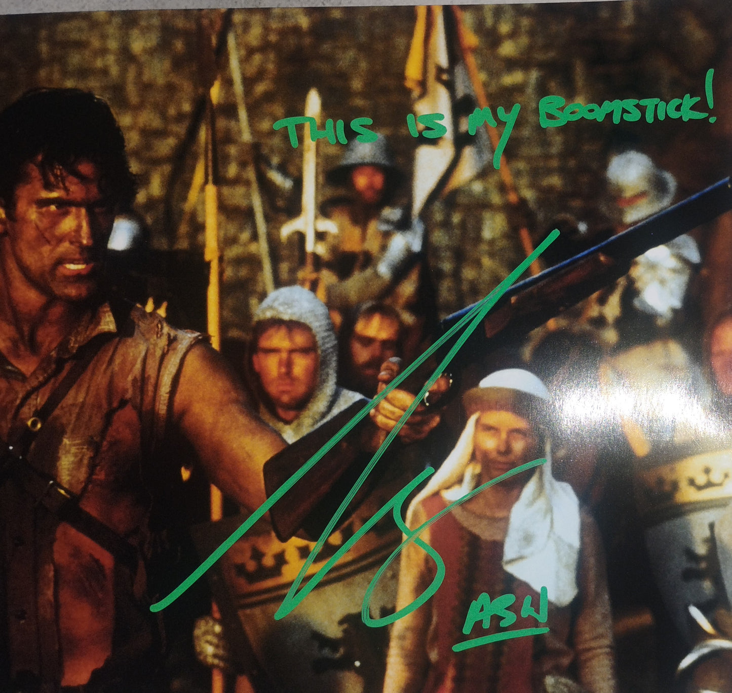 Bruce Campbell Hand Signed Autograph 8x10 Photo COA Evil Dead