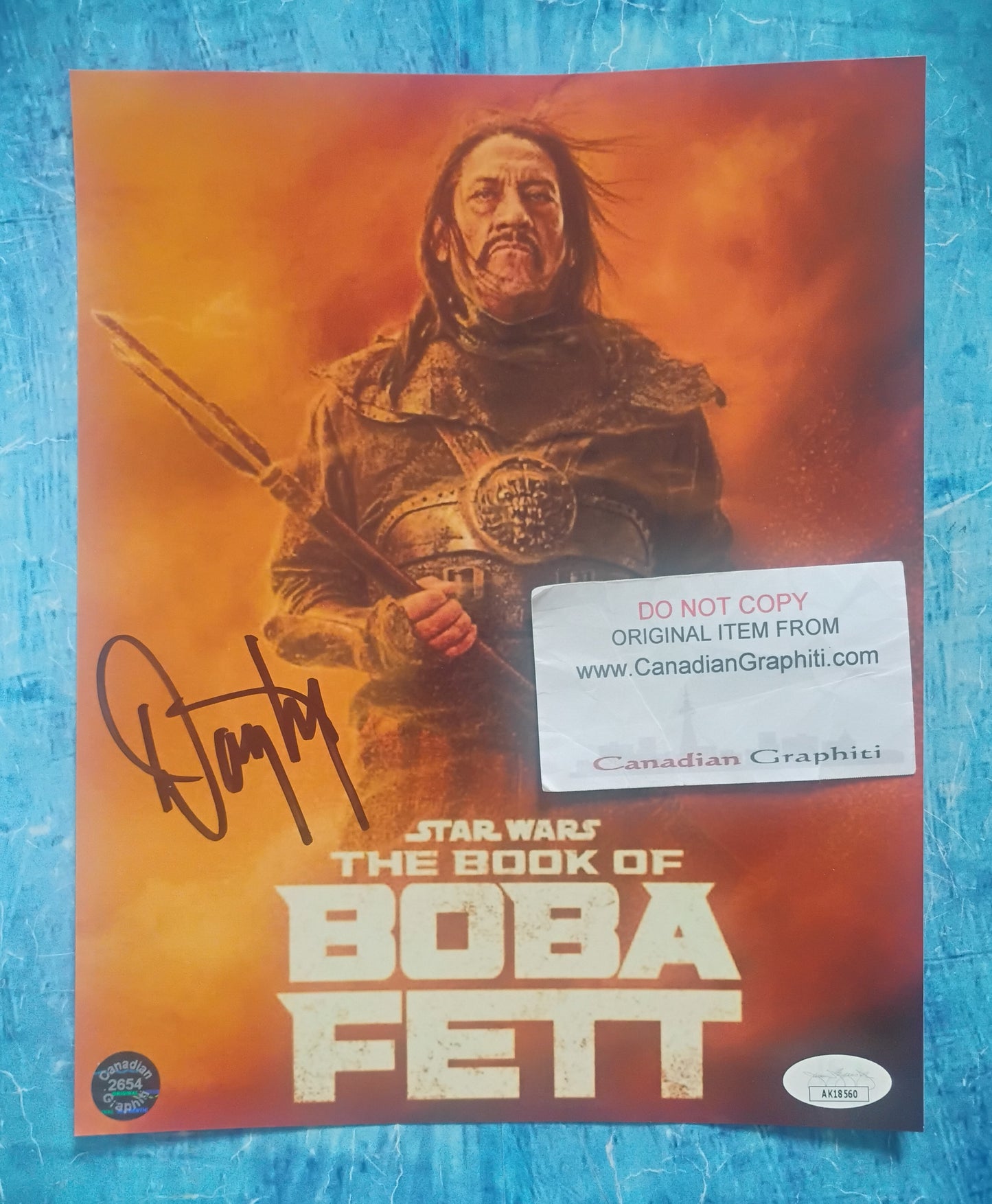 Danny Trejo Hand Signed Autograph 8x10 Photo JSA COA Star Wars