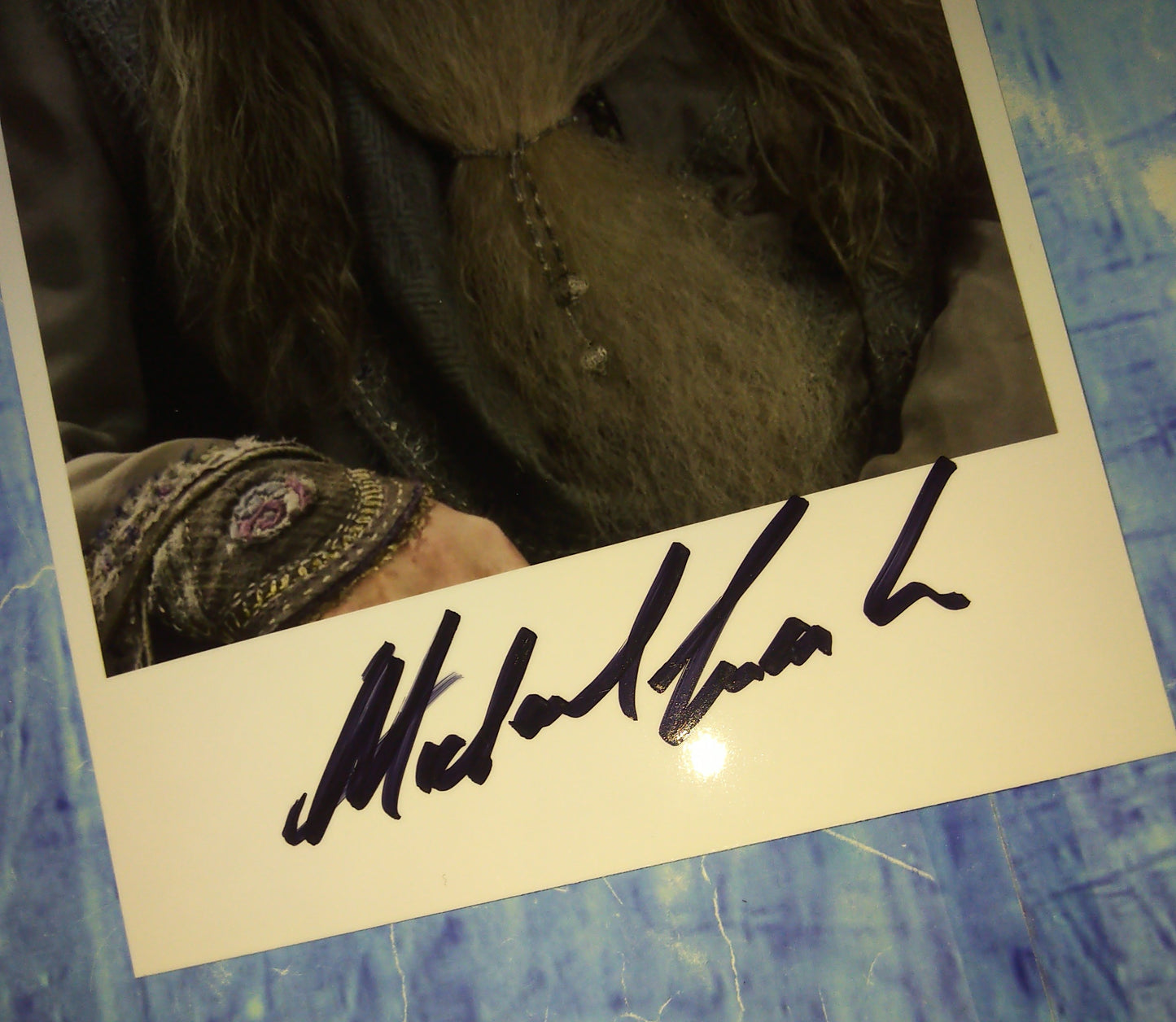 Michael Gambon Hand Signed Autograph Photo COA Harry Potter
