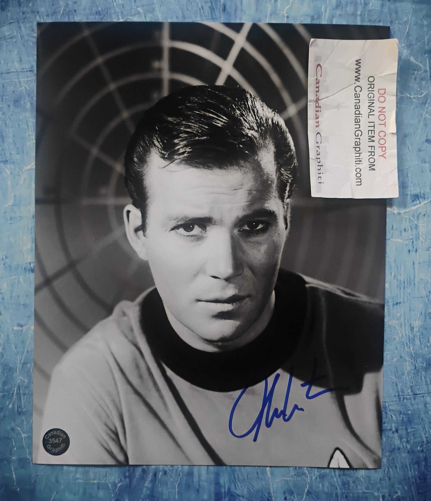 William Shatner Hand Signed Autograph 8x10 Photo COA Star Trek