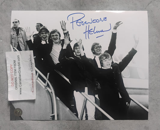 Peter Noone Hand Signed Autograph 8x10 Photo COA Herman's Hermits