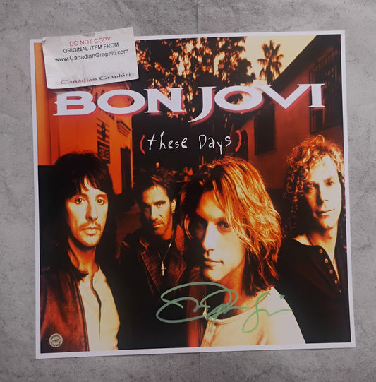 Jon Bon Jovi Hand Signed Autograph Photo COA