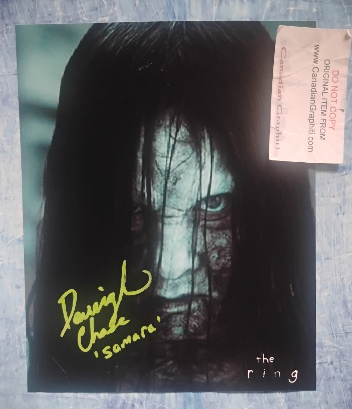 Daveigh Chase Hand Signed Autograph 8x10 Photo COA The Ring