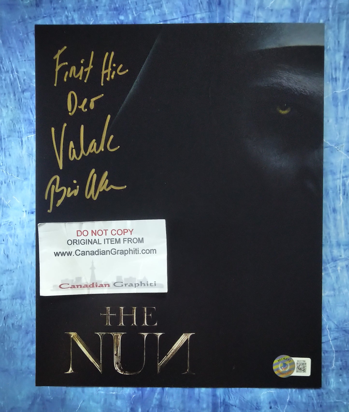 Bonnie Aarons Hand Signed Autograph 8x10 Photo BAS COA The Nun