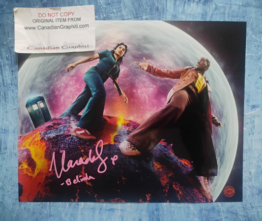Varada Sethu Hand Signed Autograph 8x10 Photo COA Doctor Who