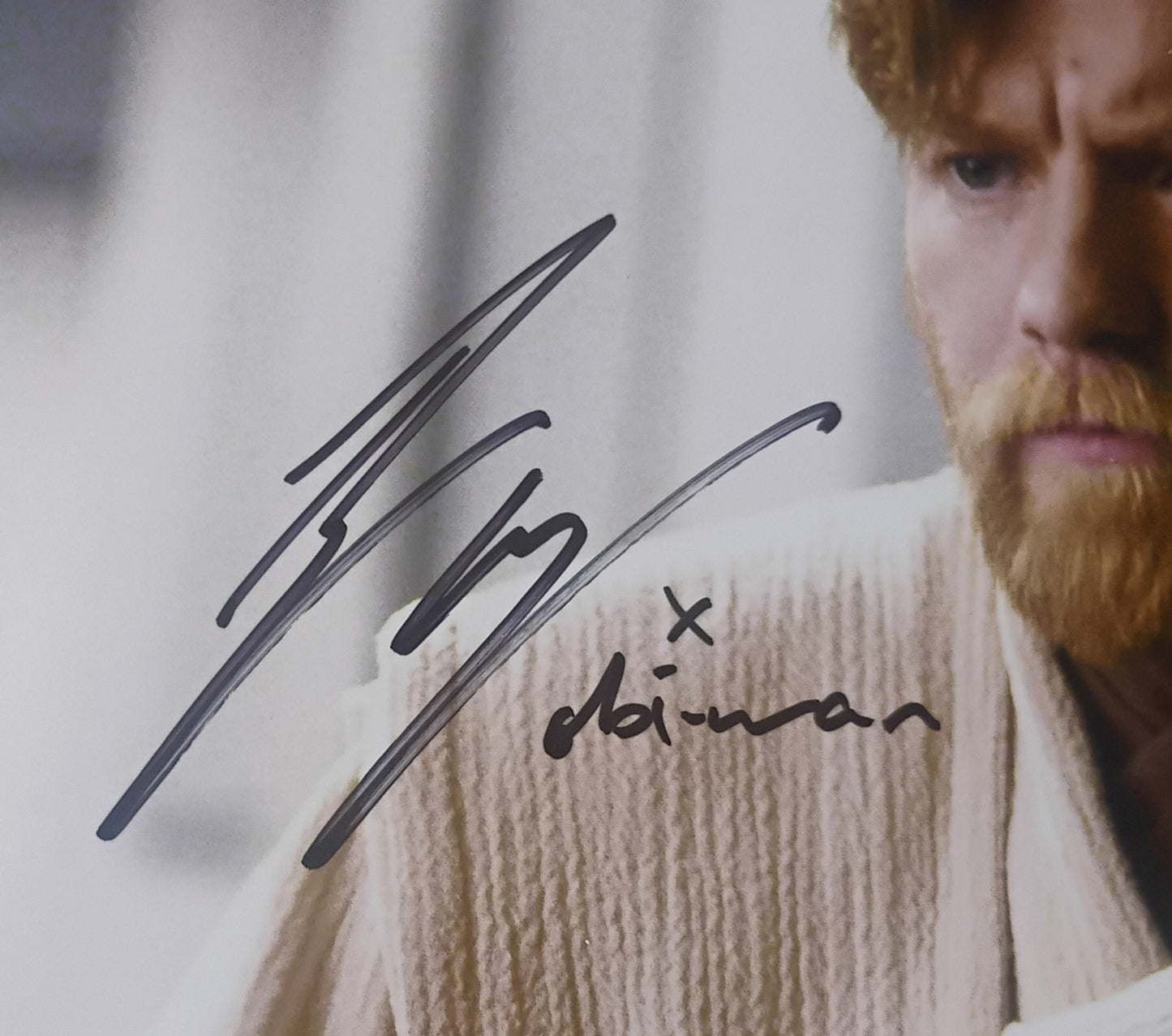 Ewan McGregor Hand Signed Autograph 8x10 Photo COA Star Wars