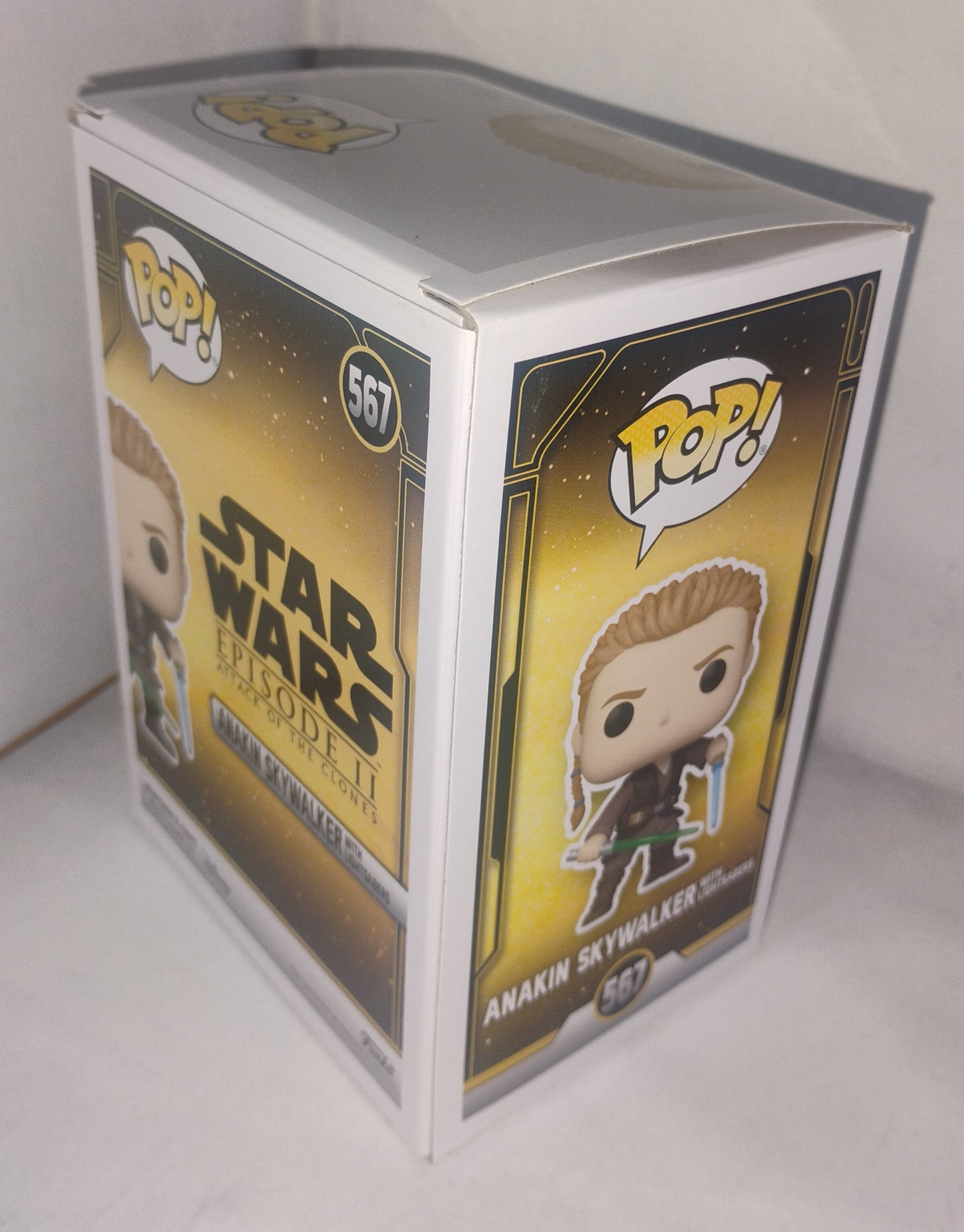 Hayden Christensen Hand Signed Autograph Funko Pop JSA COA Star Wars Anakin Skywalker