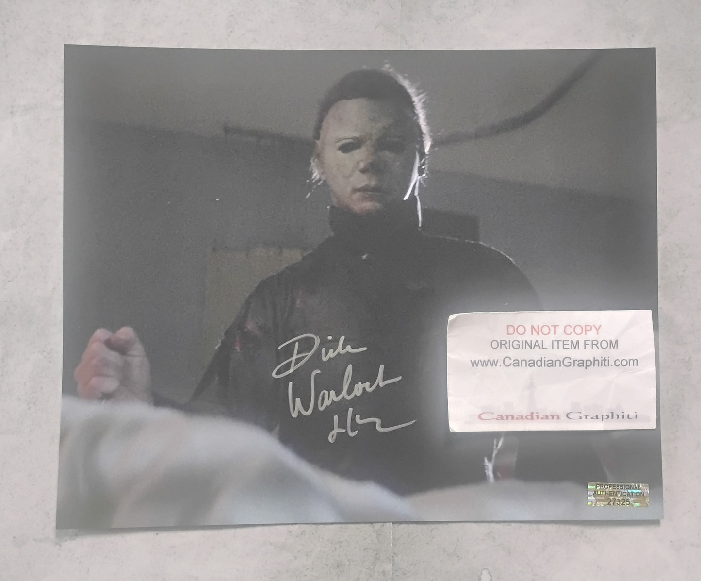 Dick Warlock Hand Signed Autograph 8x10 Photo COA Halloween